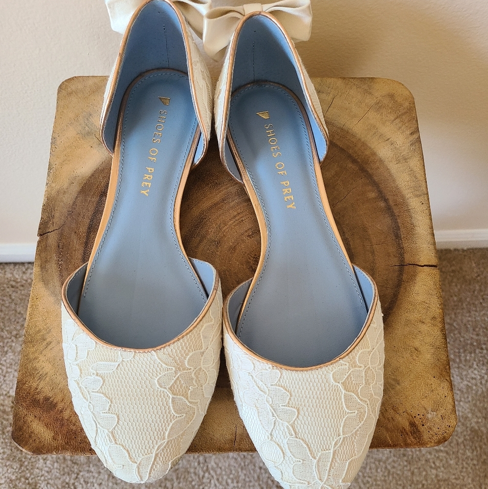 Weeding flat shoes